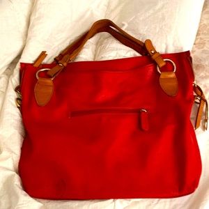 Lavorazione, Artigianale, Red Authentic Italian leather purse